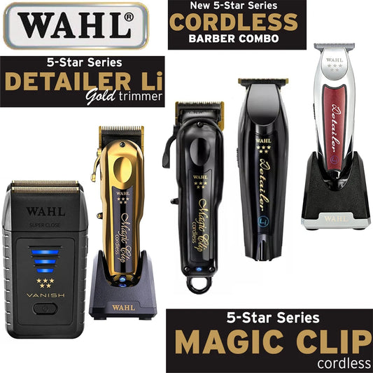 Professional Wahl 8148 Magic Clip Senior Legend Cordless Hair Clipper&Detailer Trimmer&Vanish Shaver For Barbers and Stylists