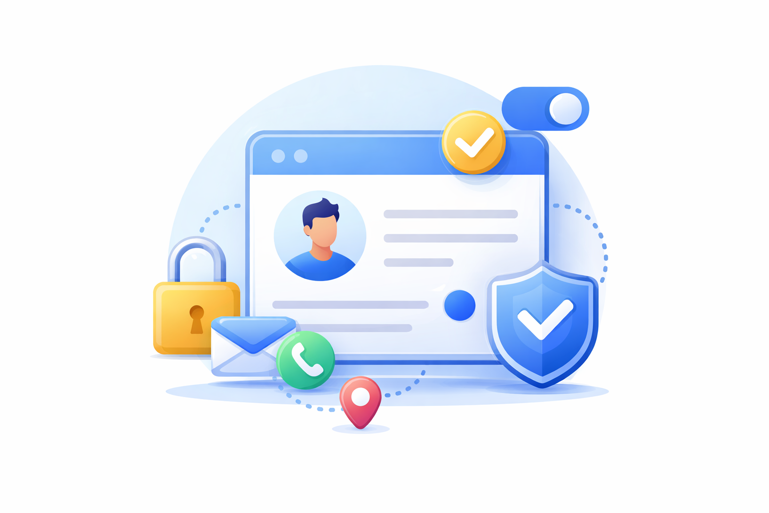 Control your contact info