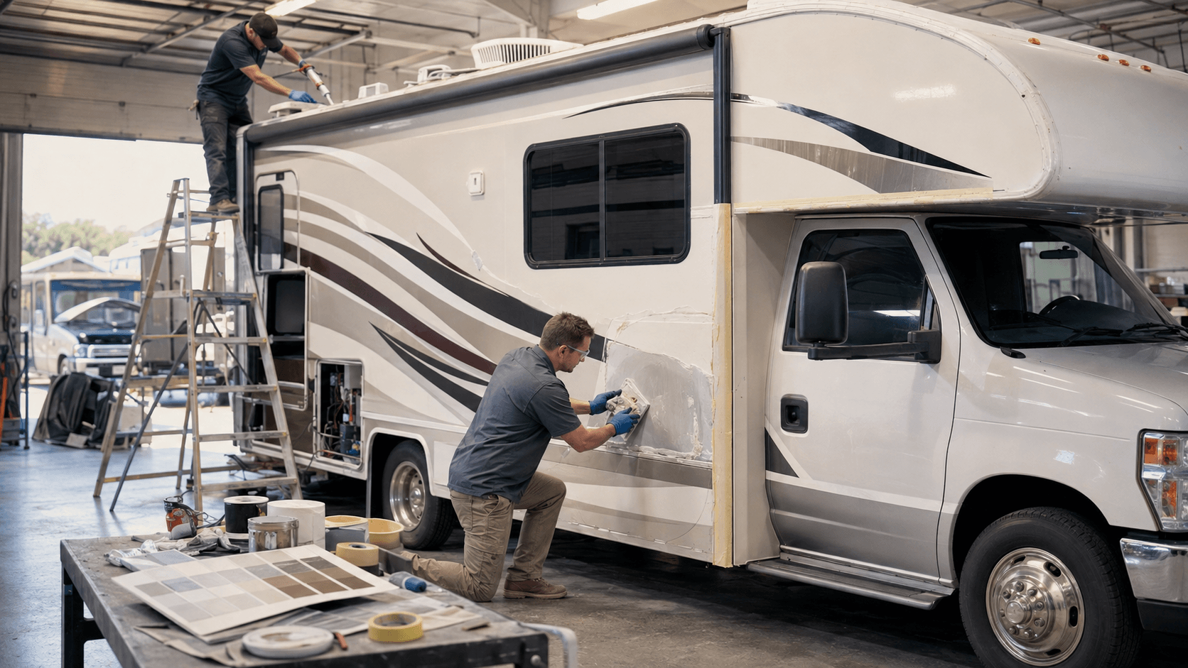 760 RV RV Restoration in Progress