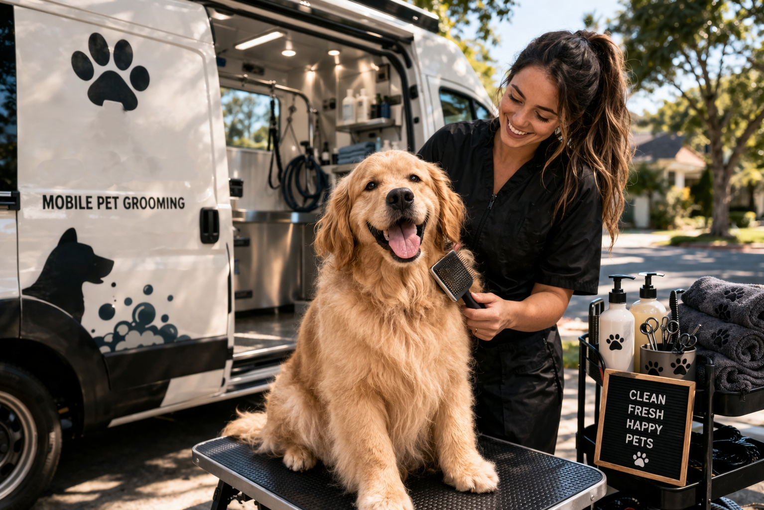 AAA K-9 Mobile Pet Grooming