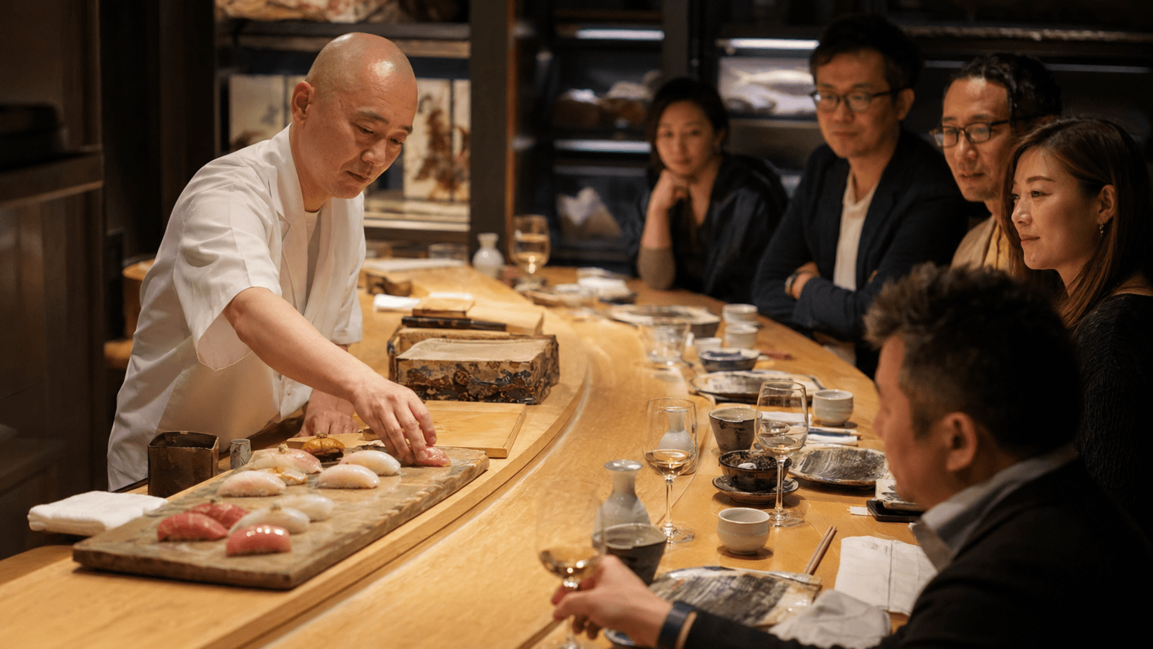AKIKOS Omakase at the Curved Counter