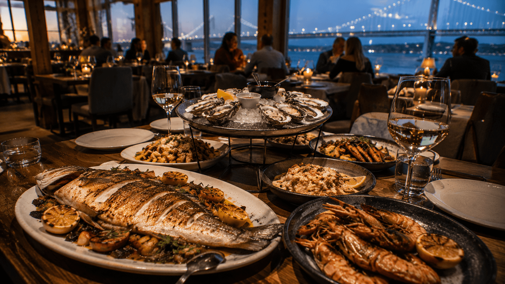 Angler - Cozy seafood feast by the bay