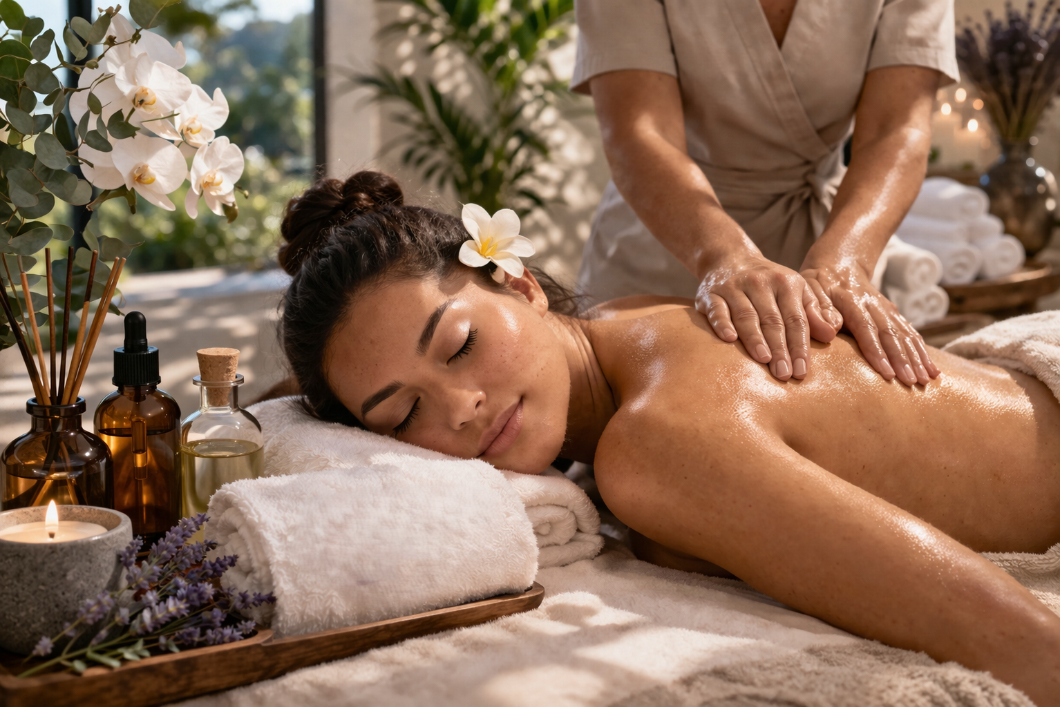 Beauty Kliniek Aromatherapy Day Spa - Relaxing aromatherapy massage at the spa