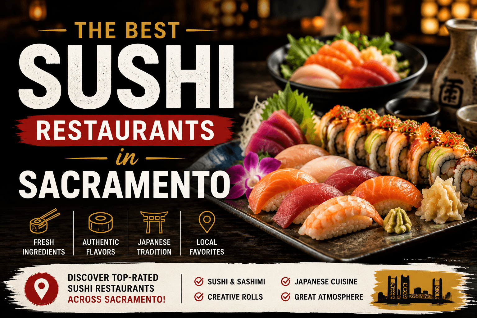 Best Sushi Restaurants in Sacramento