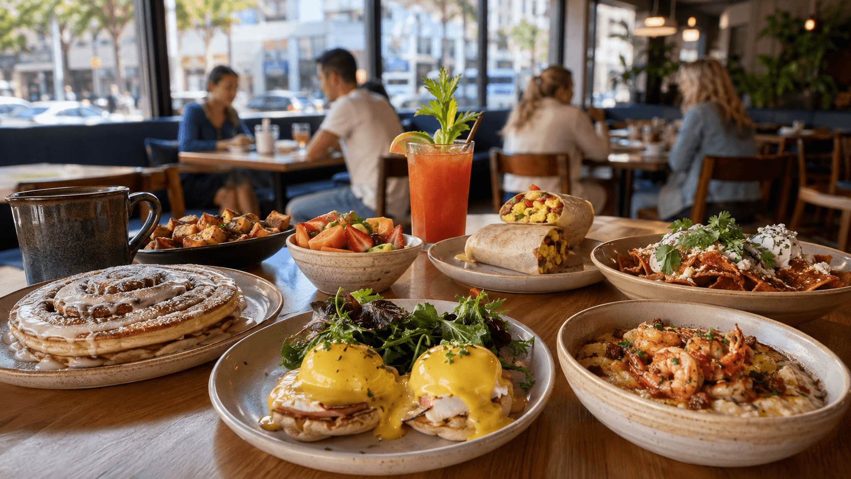 Breakfast Republic Sunlit San Diego Brunch Spread