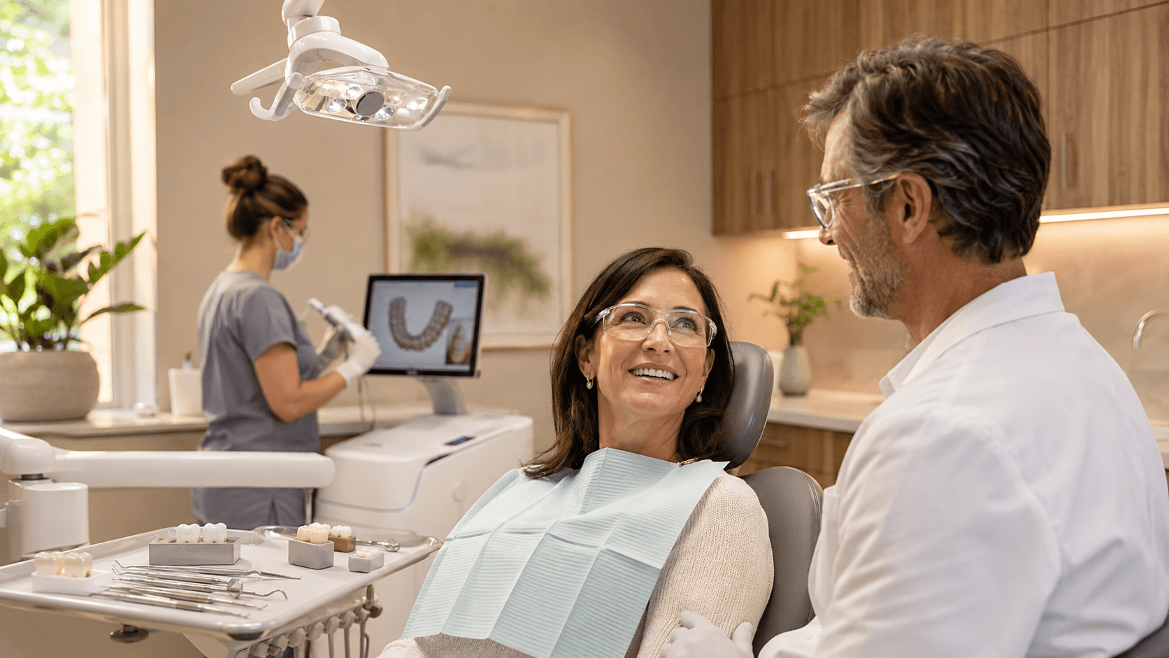 Cherry Creek Dental Spa Reassuring Consultation in a Modern Dental Clinic