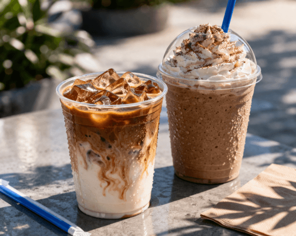 Dutch Bros Coffee - Chilled coffee beverages in the sun