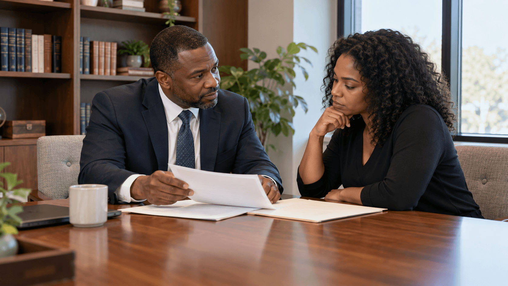 Edujoneslaw, Quiet Consultation Over Case Documents