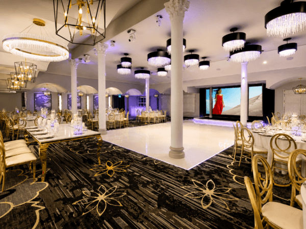 Etage Event Venue Elegant banquet hall with luxury details