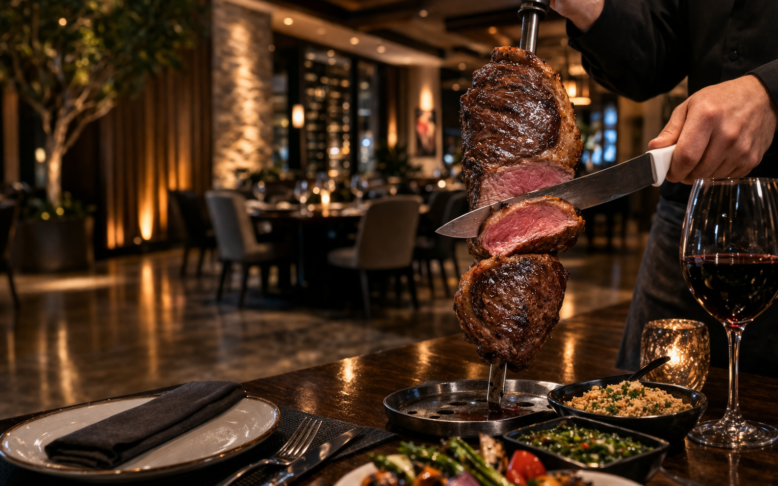 Fogo de Chão - Churrasco dining experience in ambiance