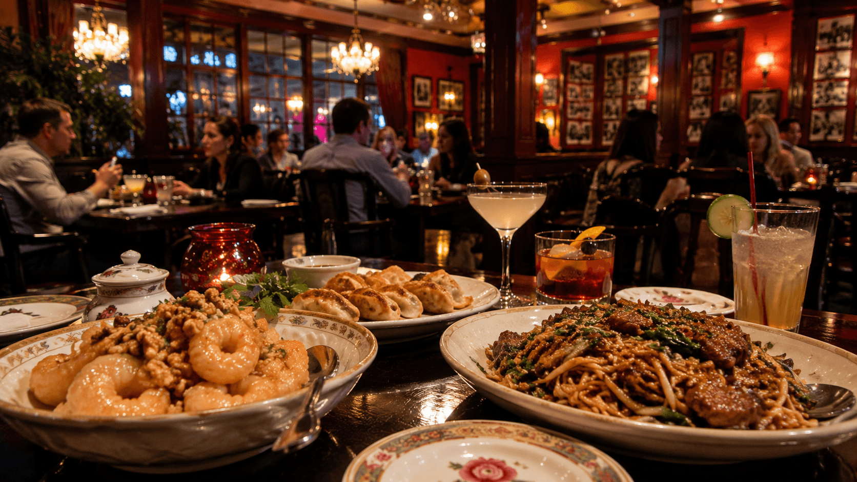 Frank Fat's Cozy upscale dining with cocktails