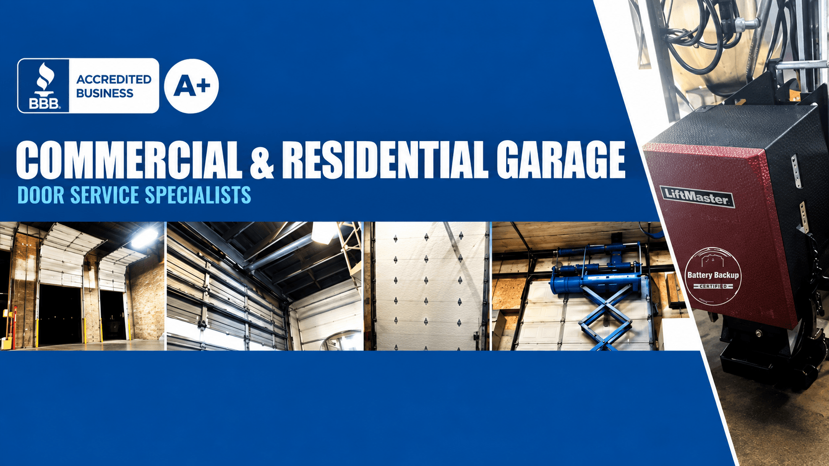Garage Door Service Inc. Commercial and residential garage door services
