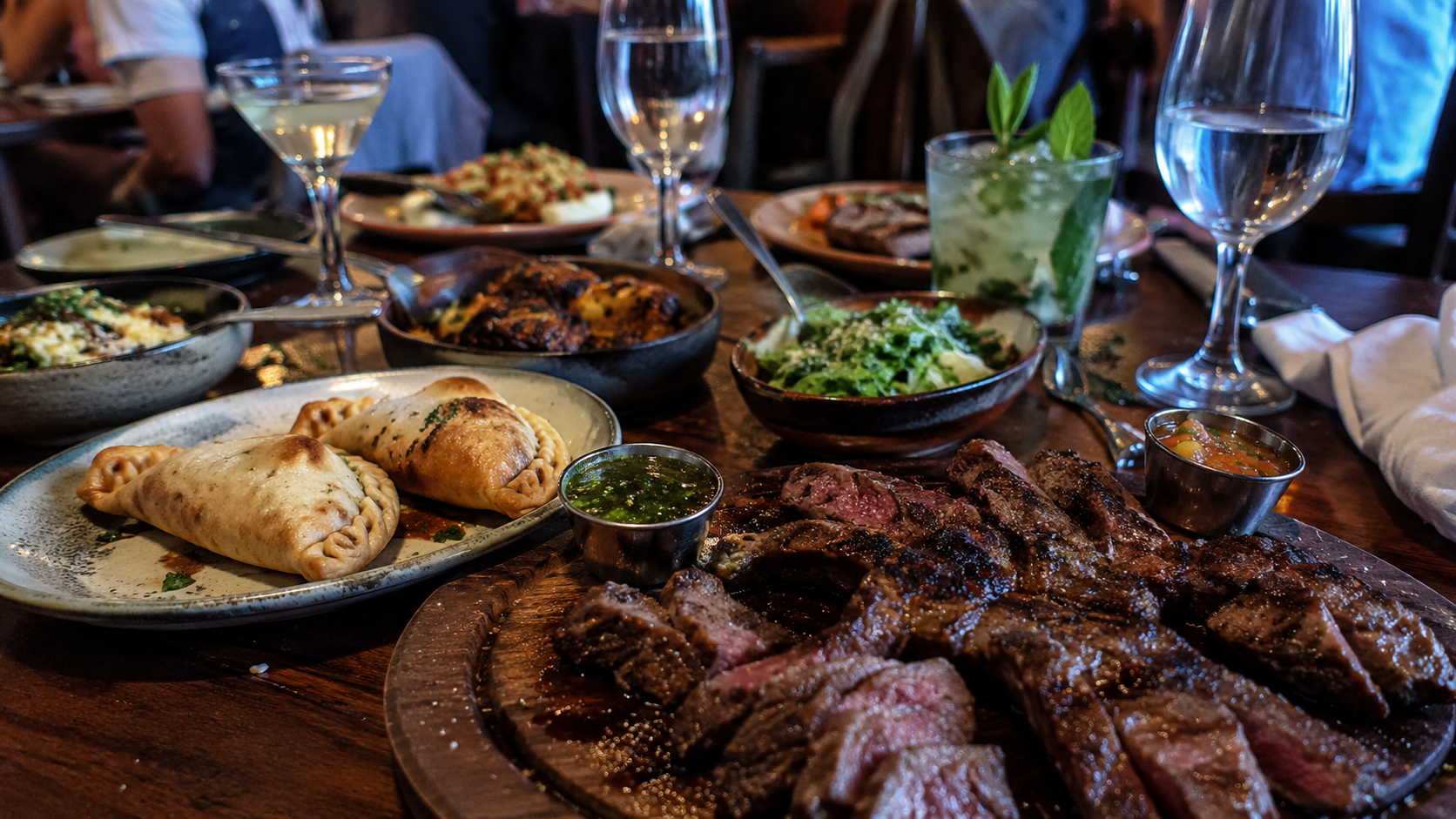 Gaucho Grill Downey - Cozy dining with grilled steak and empanadas