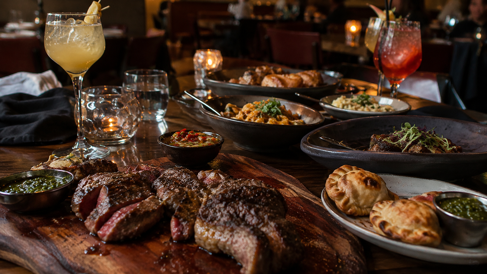 Gaucho Grill Pasadena - Cozy dining experience with steak and drinks