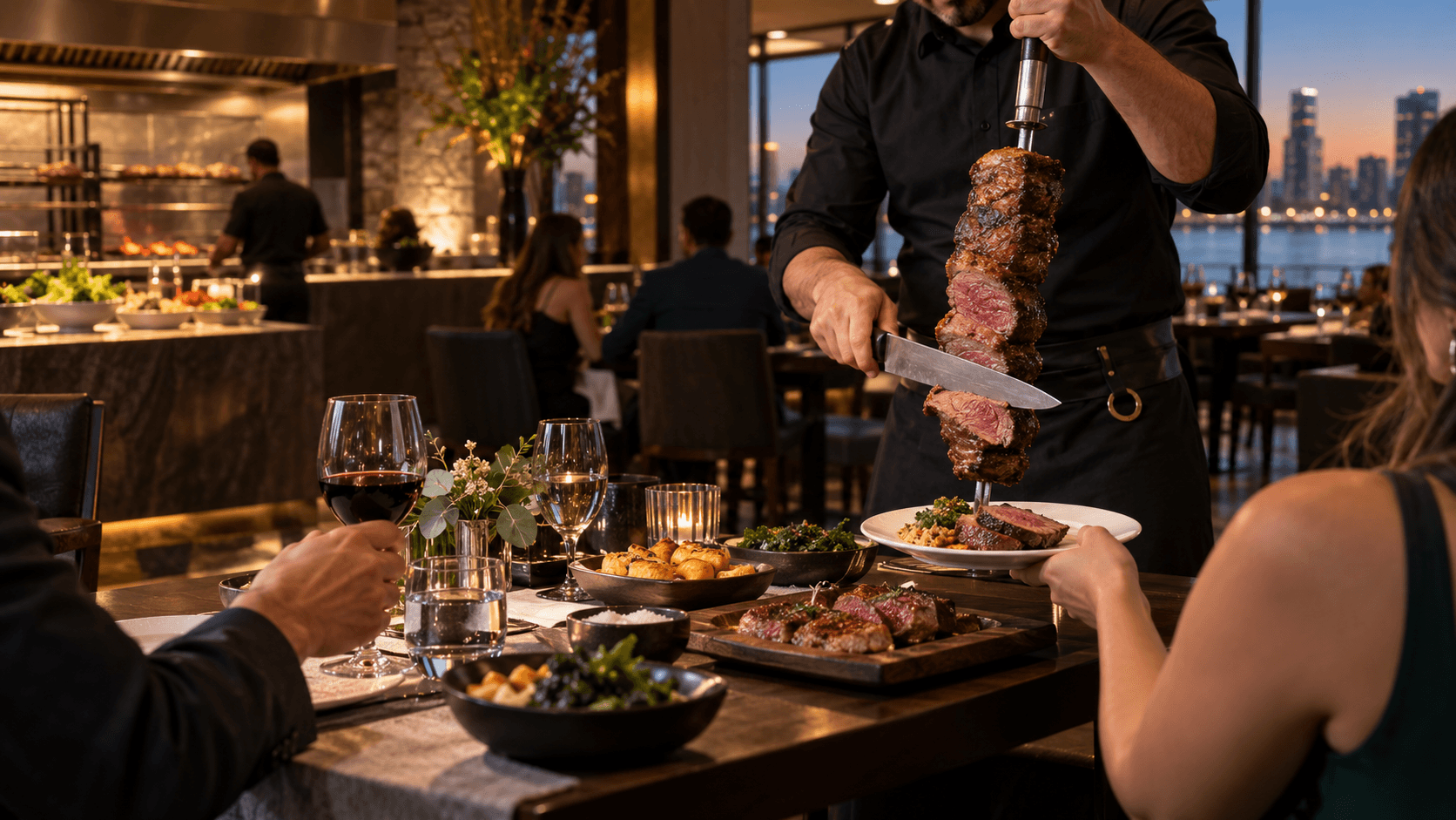 Gaucho Grill San Diego - Gaucho Grill San Diego, Tableside churrasco at a coastal steakhouse