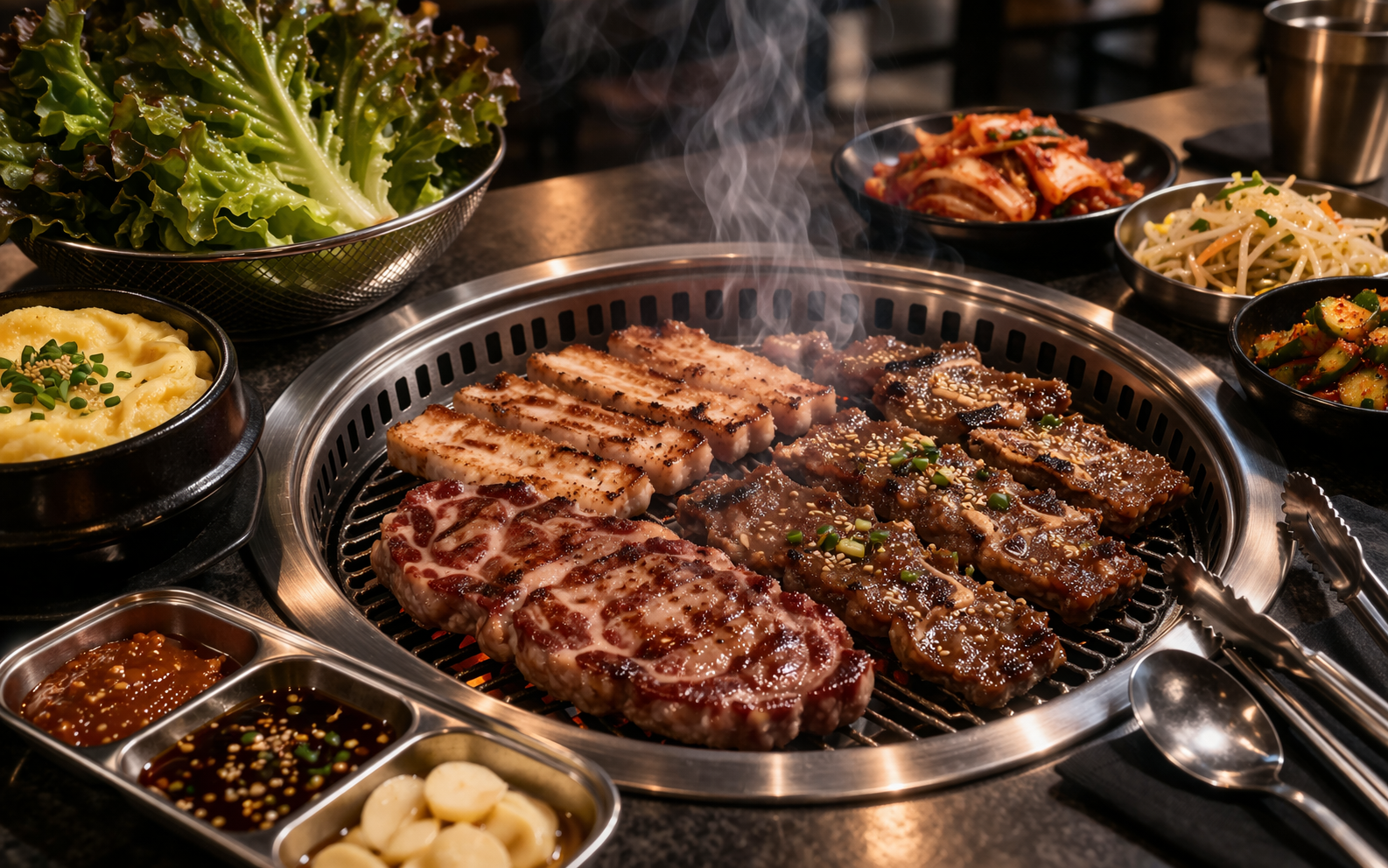 Hanu Korean BBQ - Sizzling flavors of Korean BBQ