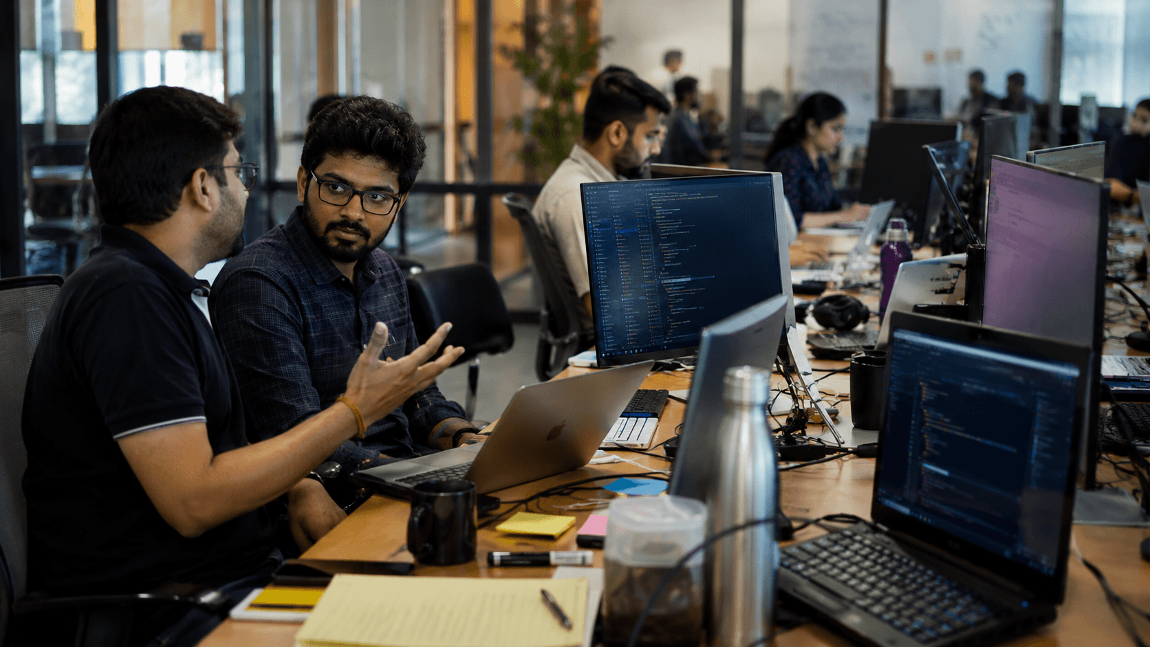 Hidden Brains - Collaborative tech workspace in action