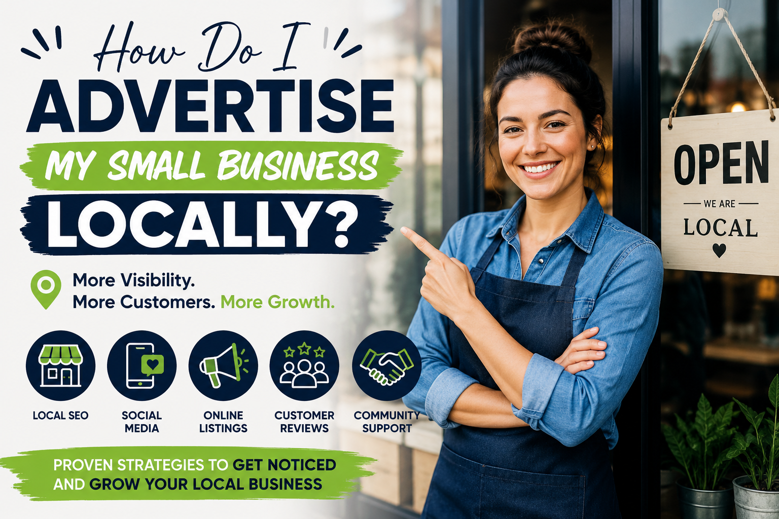 How Do I Advertise My Small Business Locally Promote your small business locally