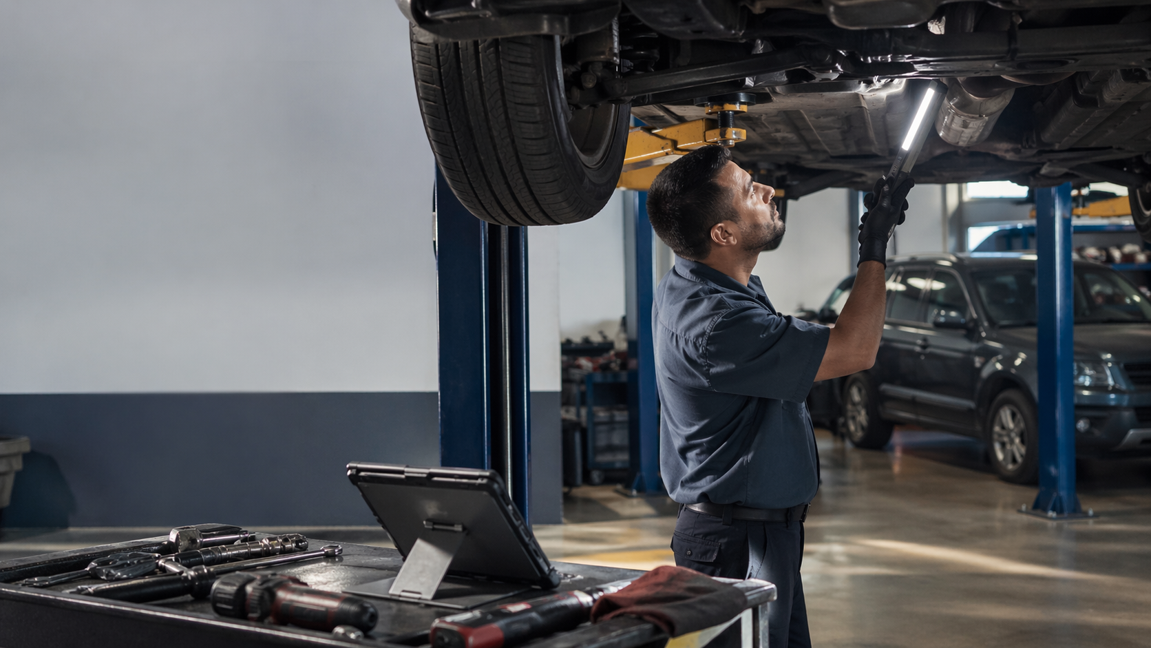 John's Automotive Care - Auto repair in action