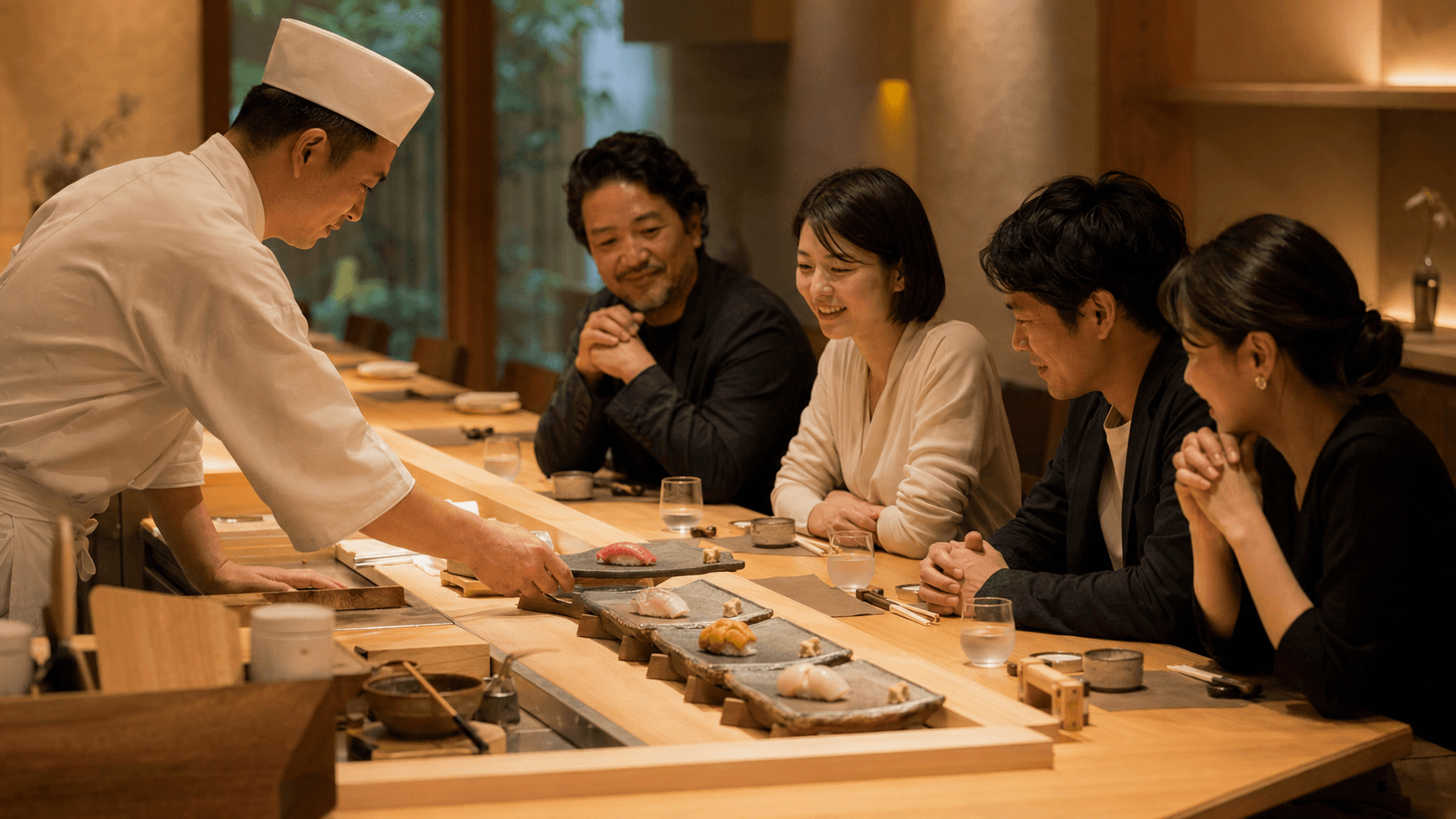 Jū-Ni Intimate Omakase at the Sushi Counter