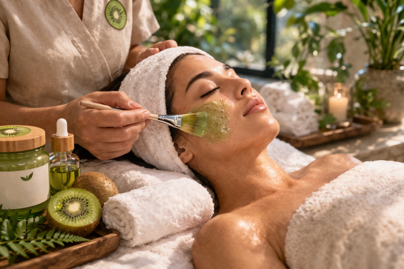 Kiwi Spa Organic Facial Innovation - Kiwi spa organic facial treatment