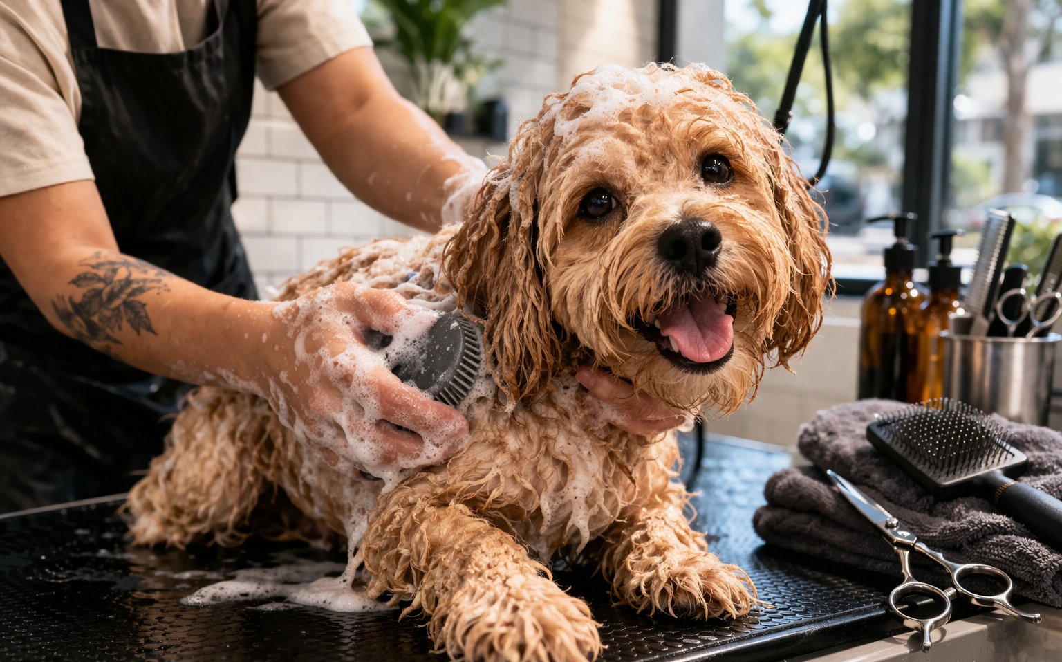 Dog grooming service in San Diego – bathing, haircuts and pet grooming
