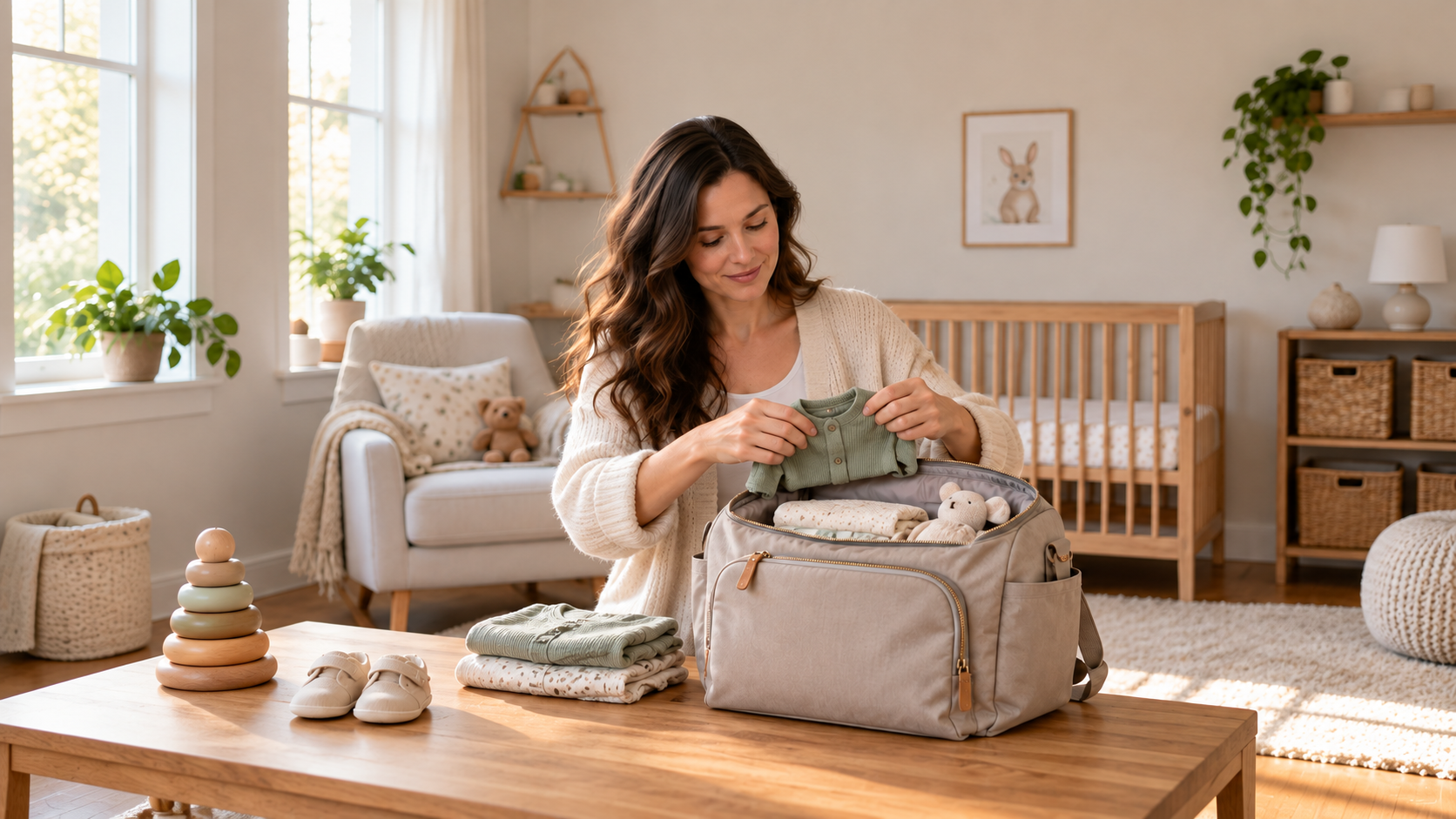 LittleLullabyLoft, Packing baby essentials in the nursery