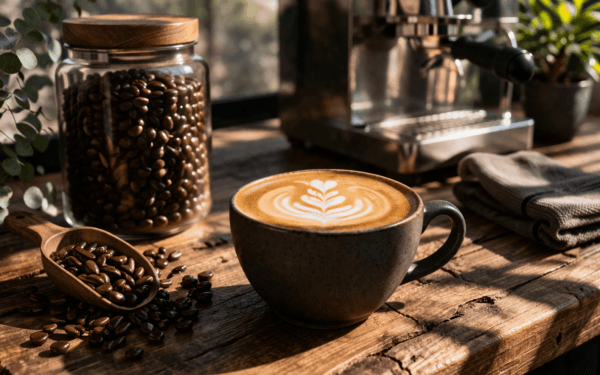Lofty Coffee Company - Cozy coffee morning in sunlight