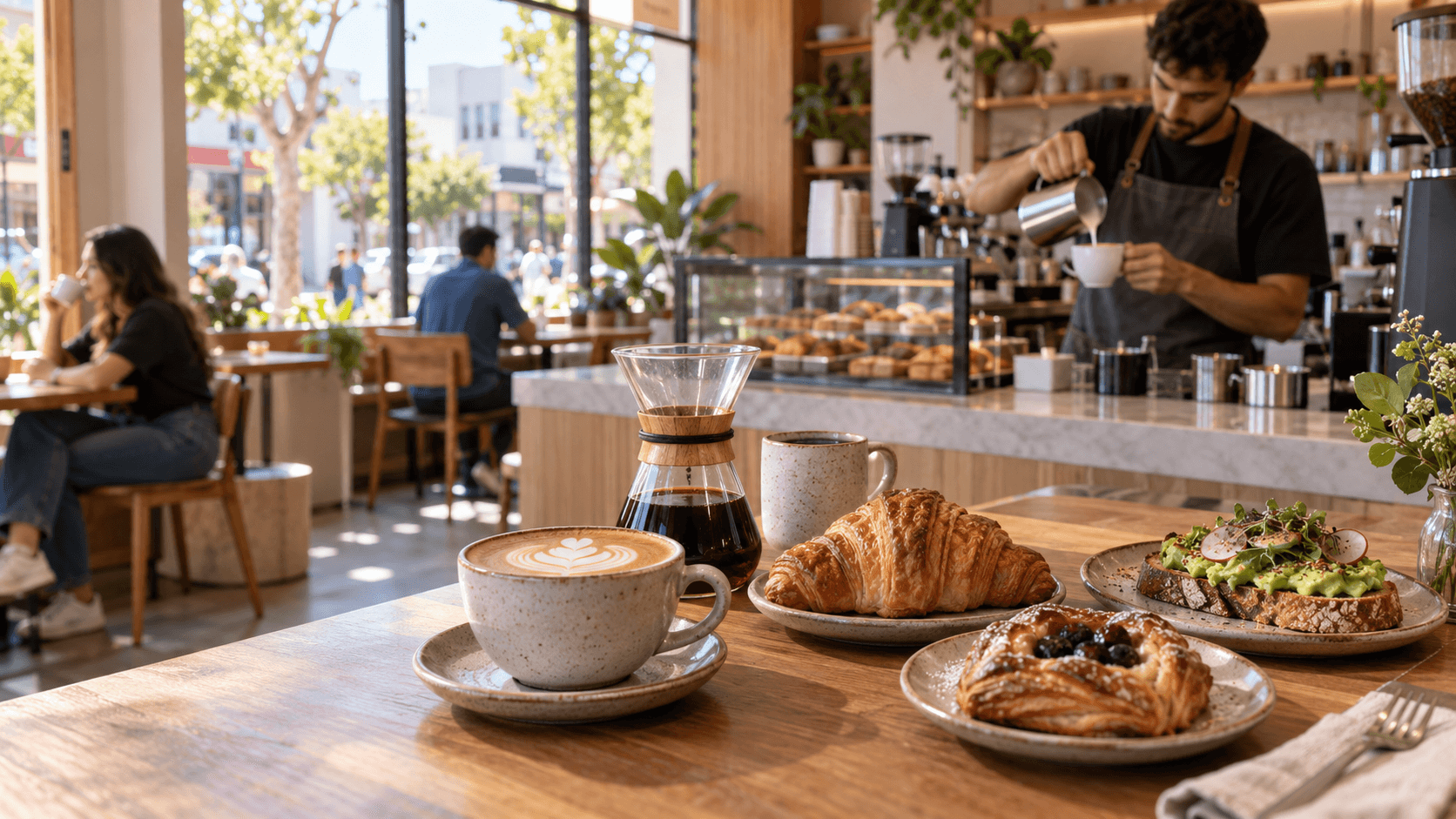 Lofty Coffee Company, Little Italy Coffee and Pastry Morning