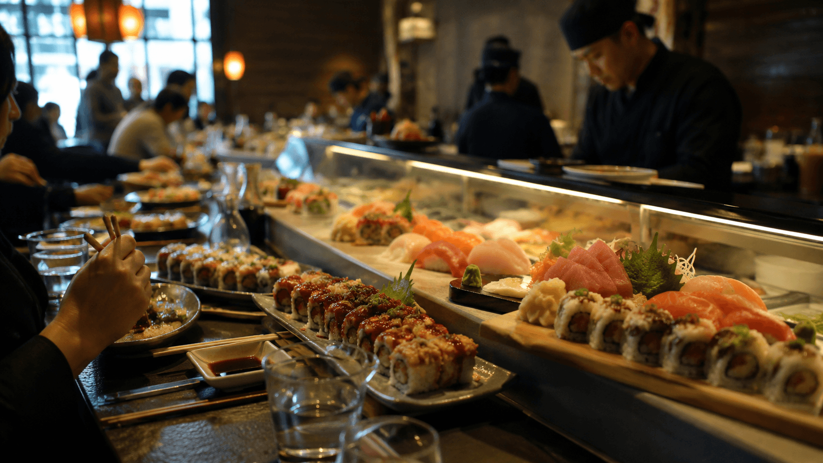 Mikuni Sushi Sushi bar hustle and flavors