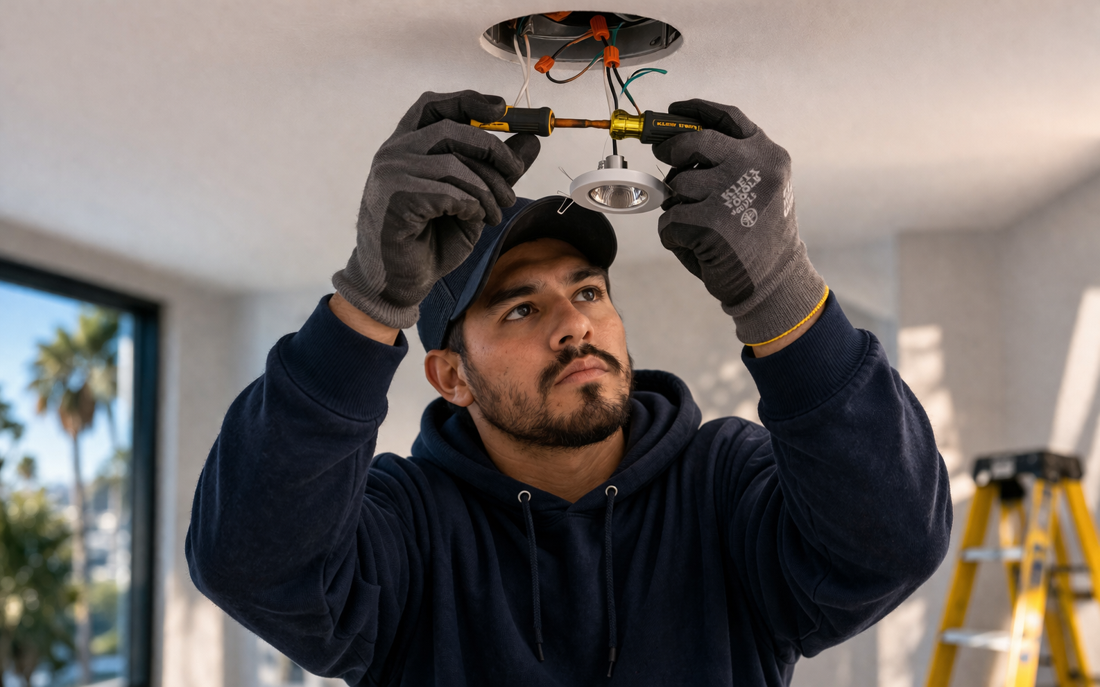 SD Electric Technologies - Installing a recessed ceiling light