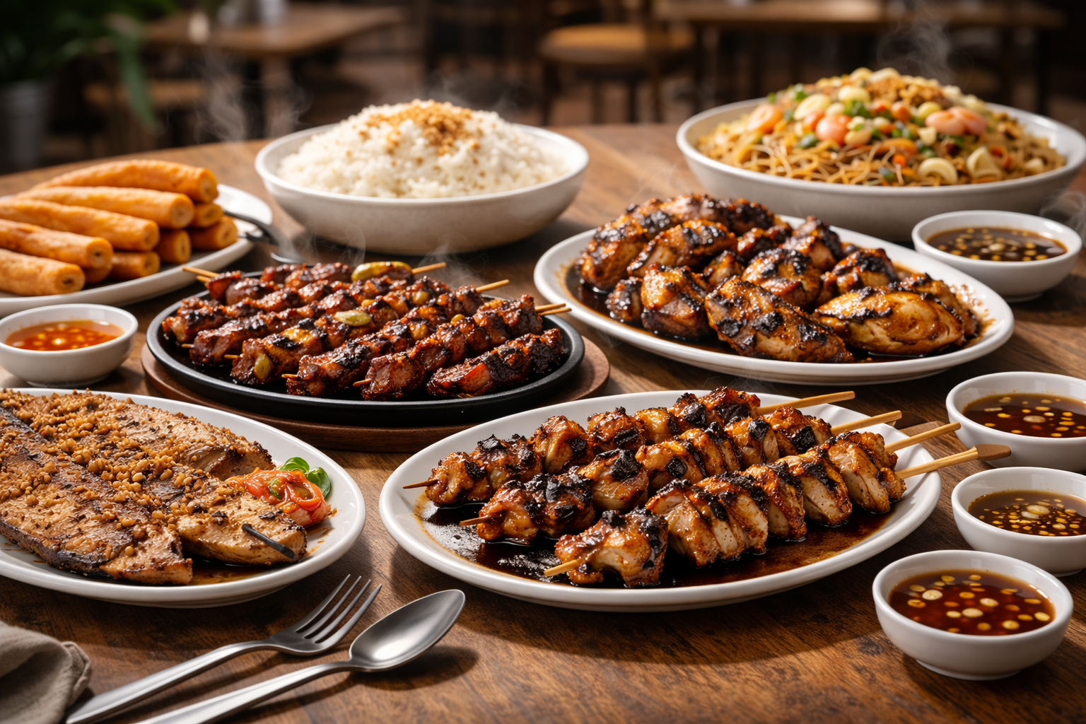 Tambayan Filipino Bbq & Grill - Filipino BBQ and feast delights