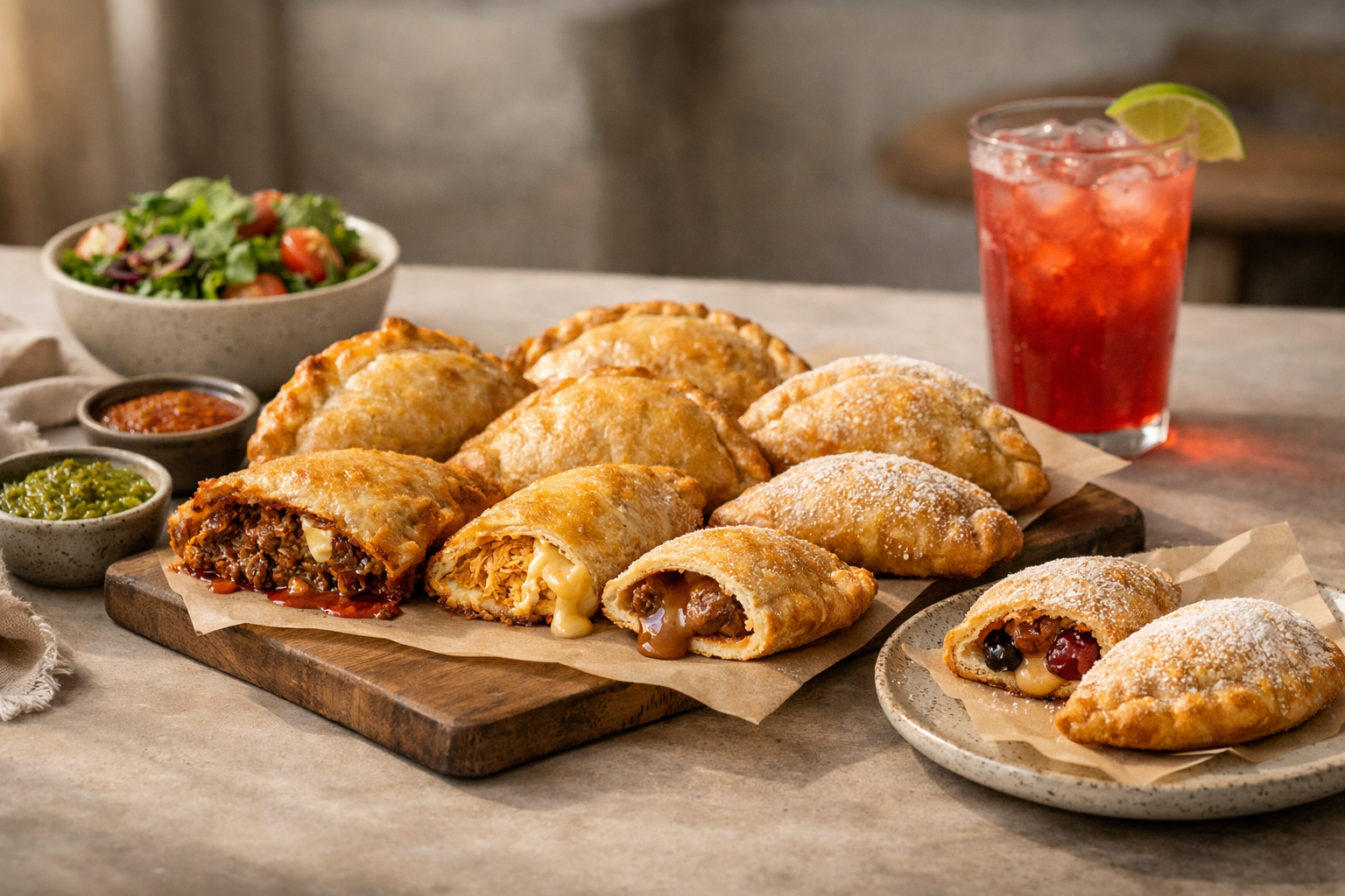 The Empanada Spot - Delicious empanadas and refreshing agua fresca