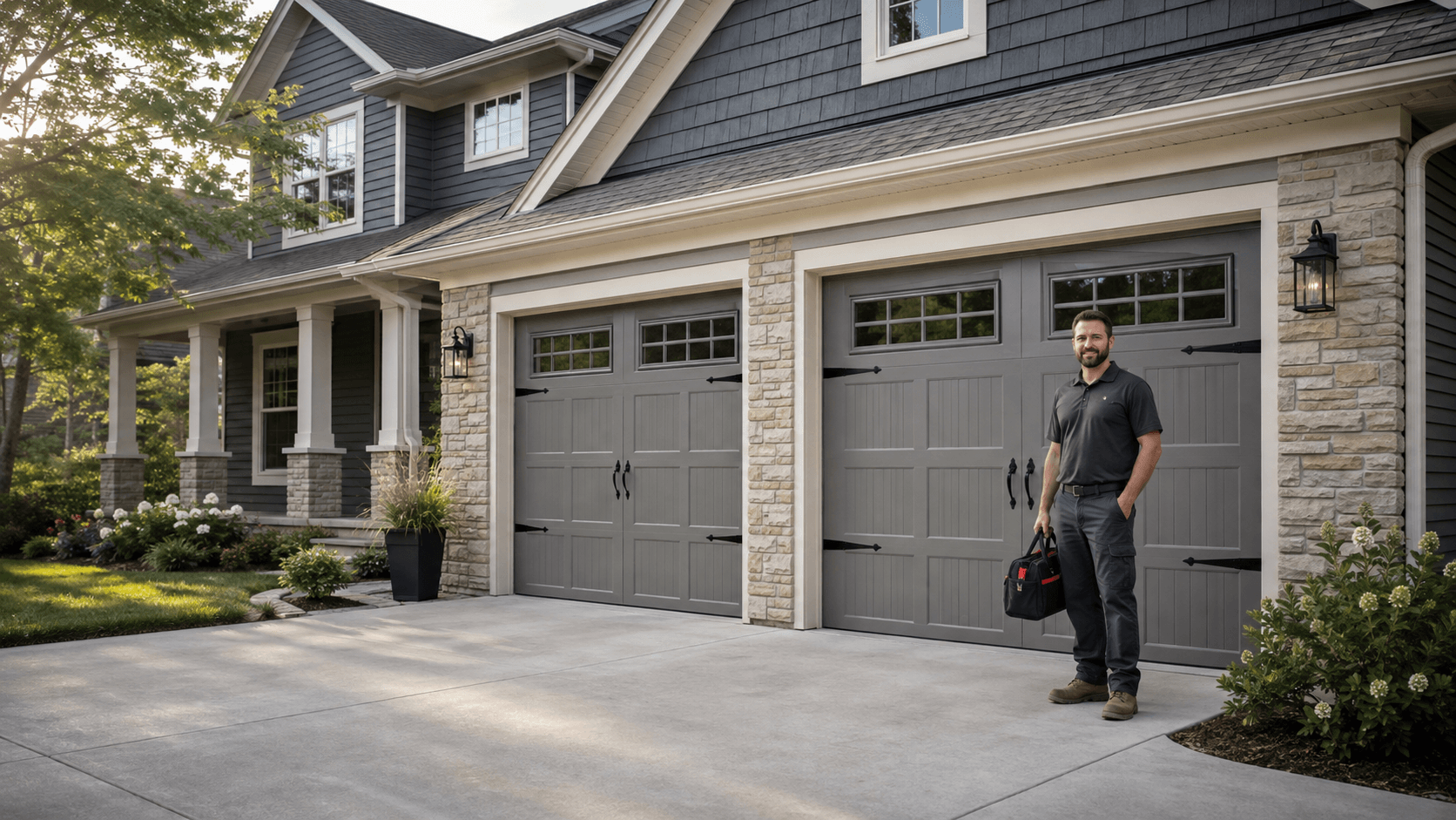 Titan Garage Doors Polished Wisconsin garage door installation