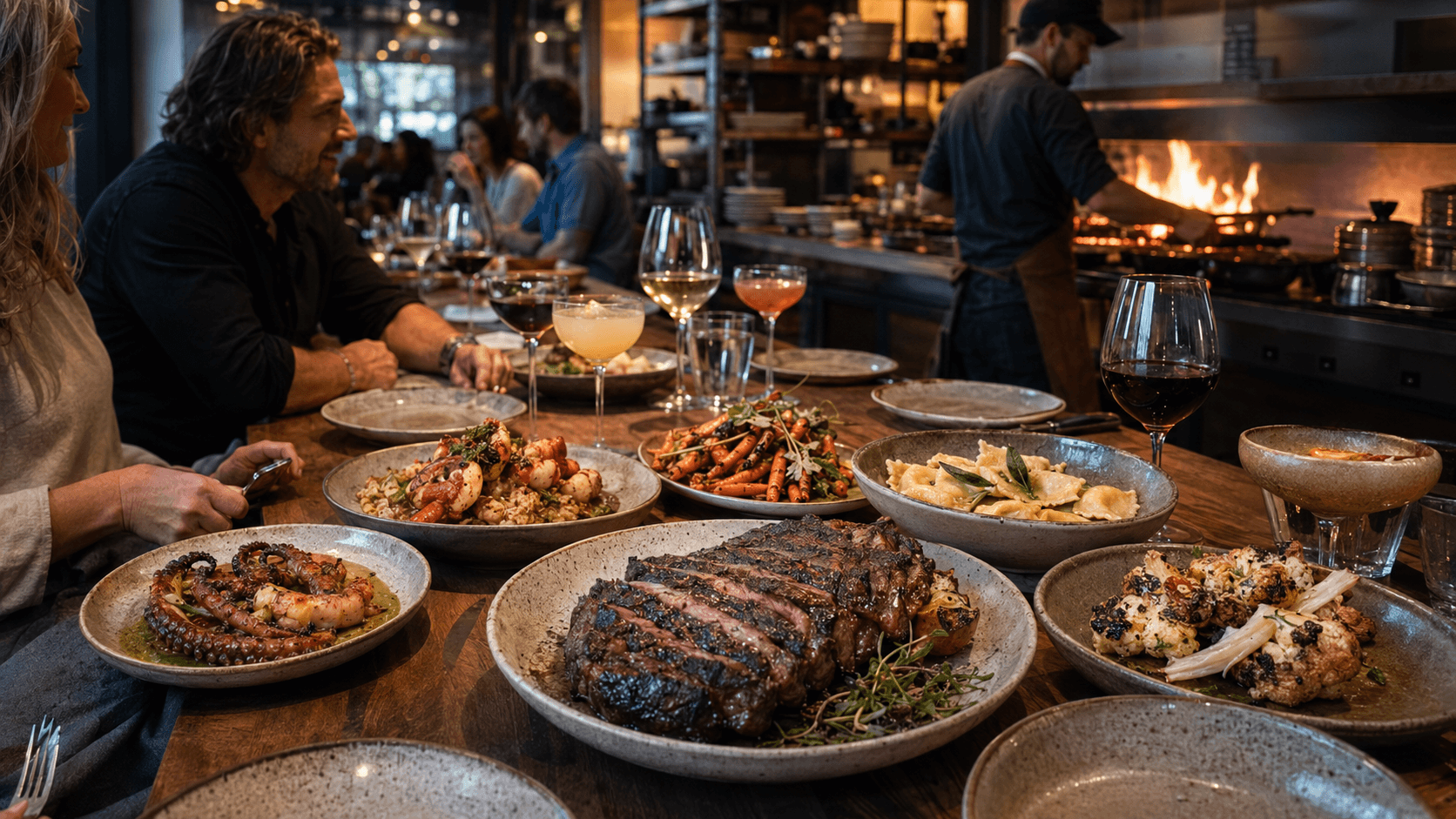 Trust Restaurant Wood-fired feast at Hillcrest