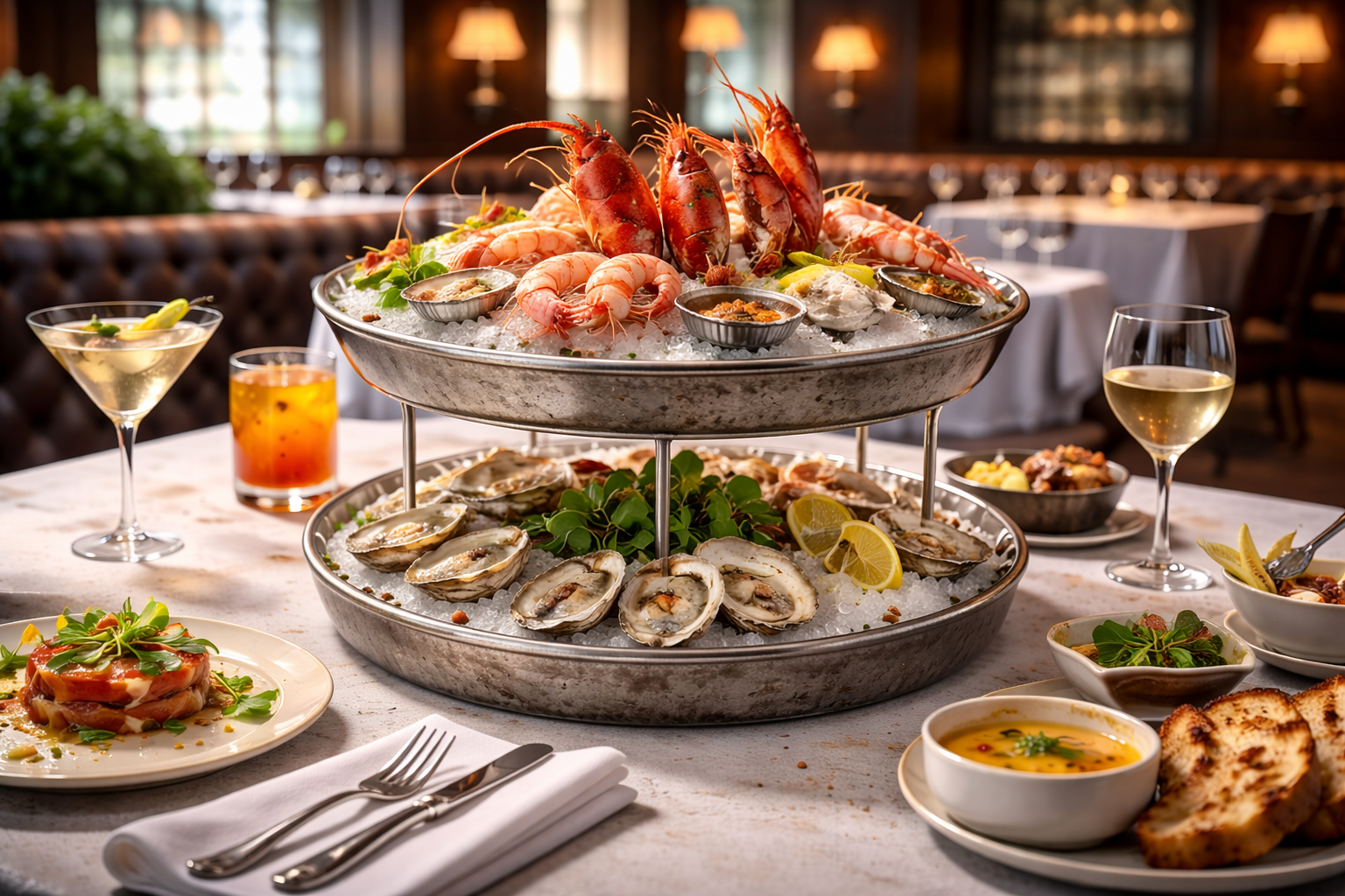 Water Grill - Luxury seafood dining experience