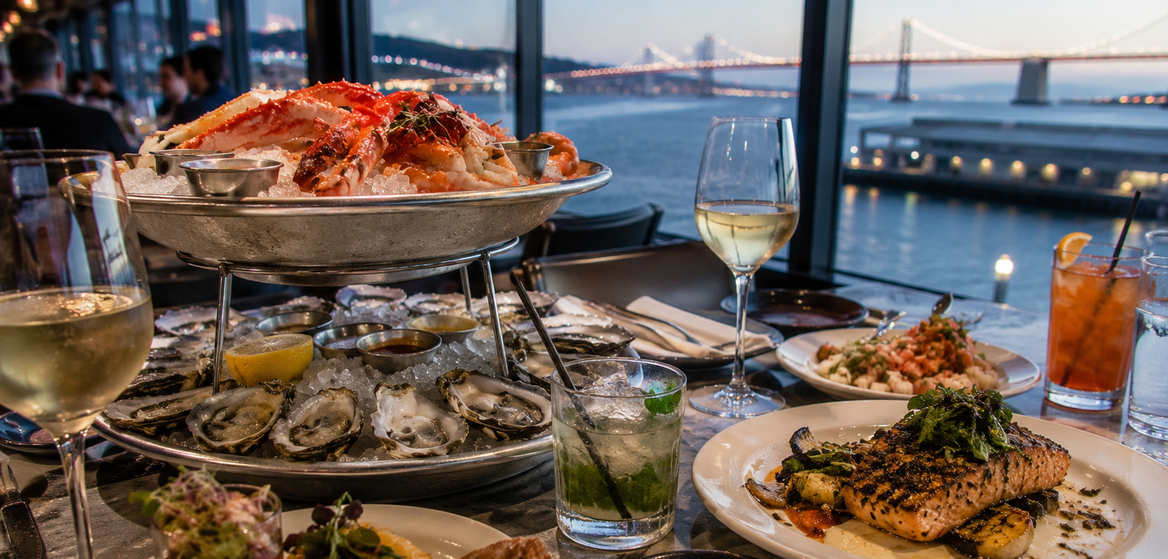 Waterbar SF - Seafood feast by the waterfront