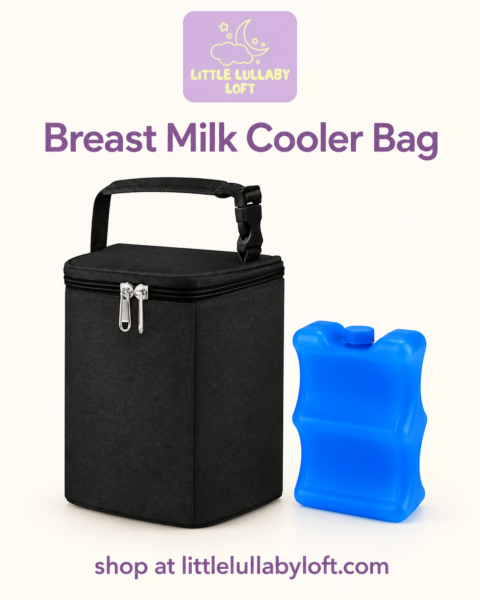 Breast milk cooler bags