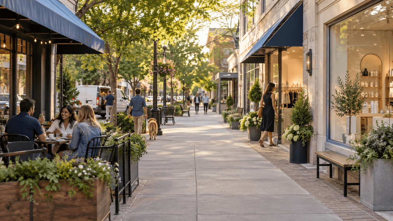 open market default image - Welcoming neighborhood business district